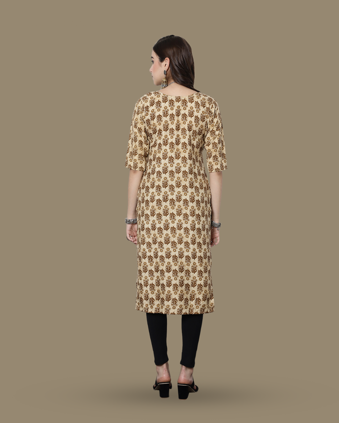 Flower Field Printed Kurta 