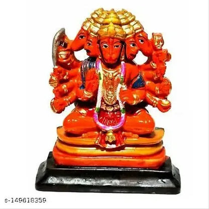 PAYSTORE RED Panchmukhi hanuman idol