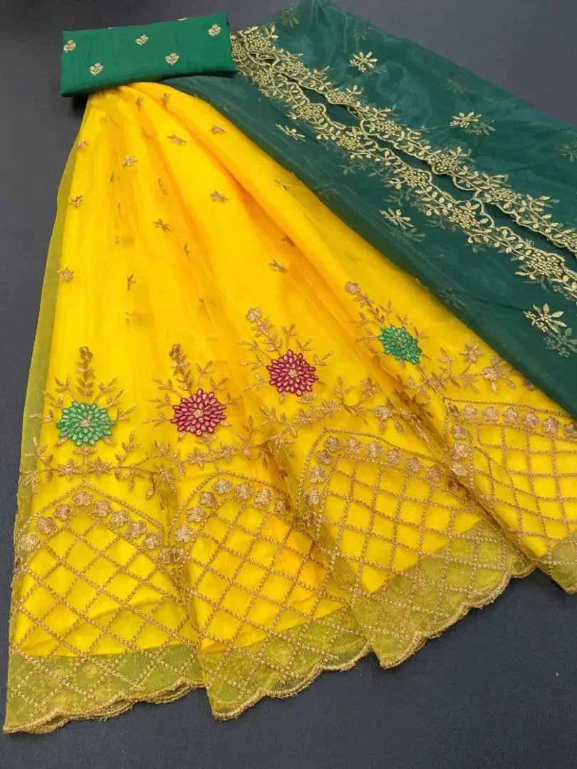 Attractive Net Lehenga For Women simsim