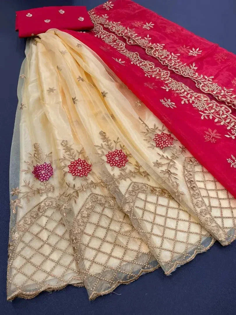 Attractive Net Lehenga For Women simsim