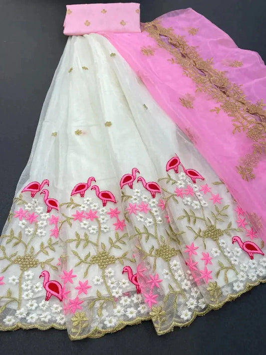 Attractive Net Lehenga For Women simsim