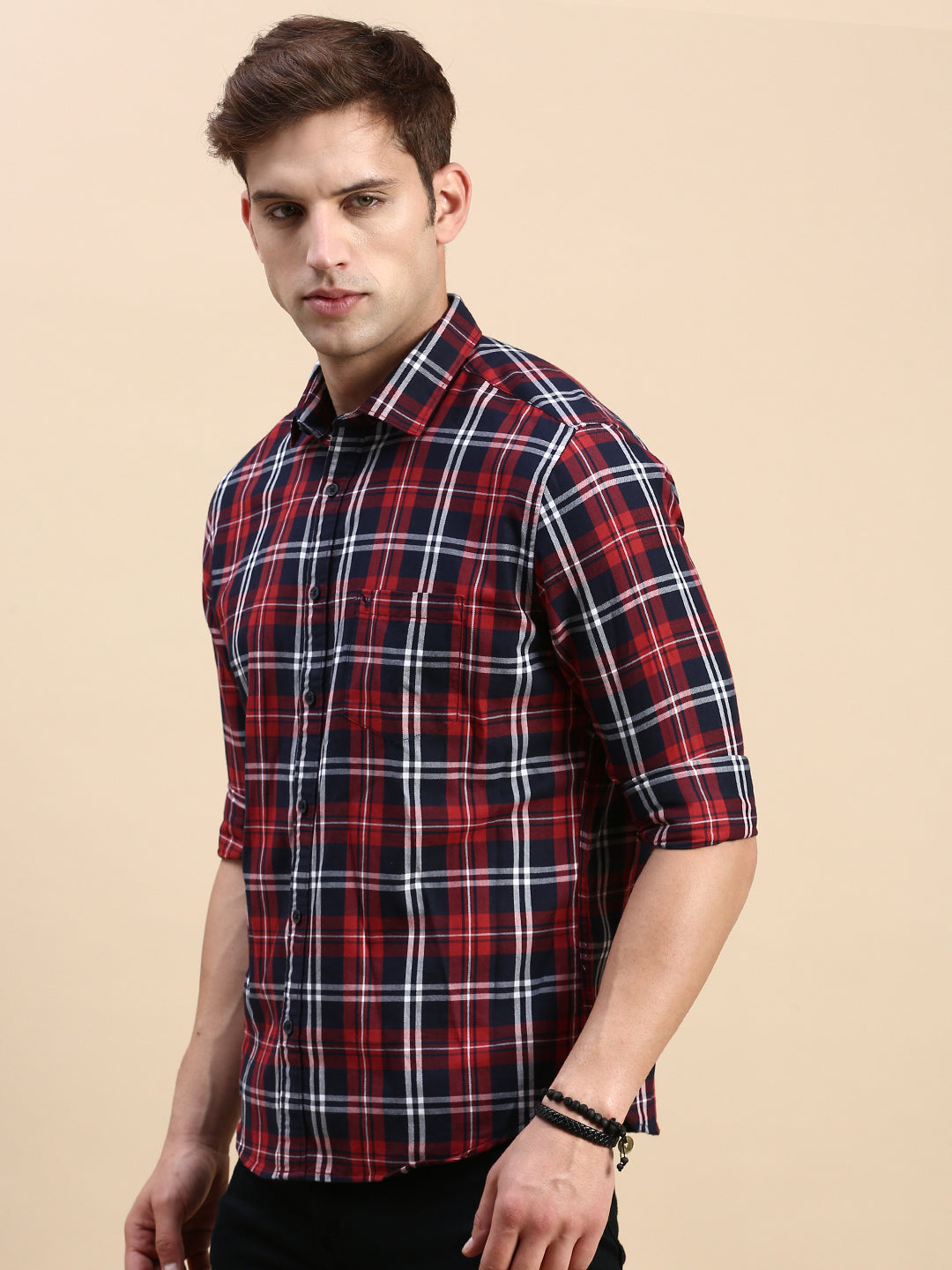 Men Multi Checked Casual Shirt