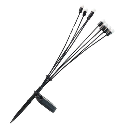 Solar LED Fiber Optic Garden Light - (1 Pc / Mix LED LIght)