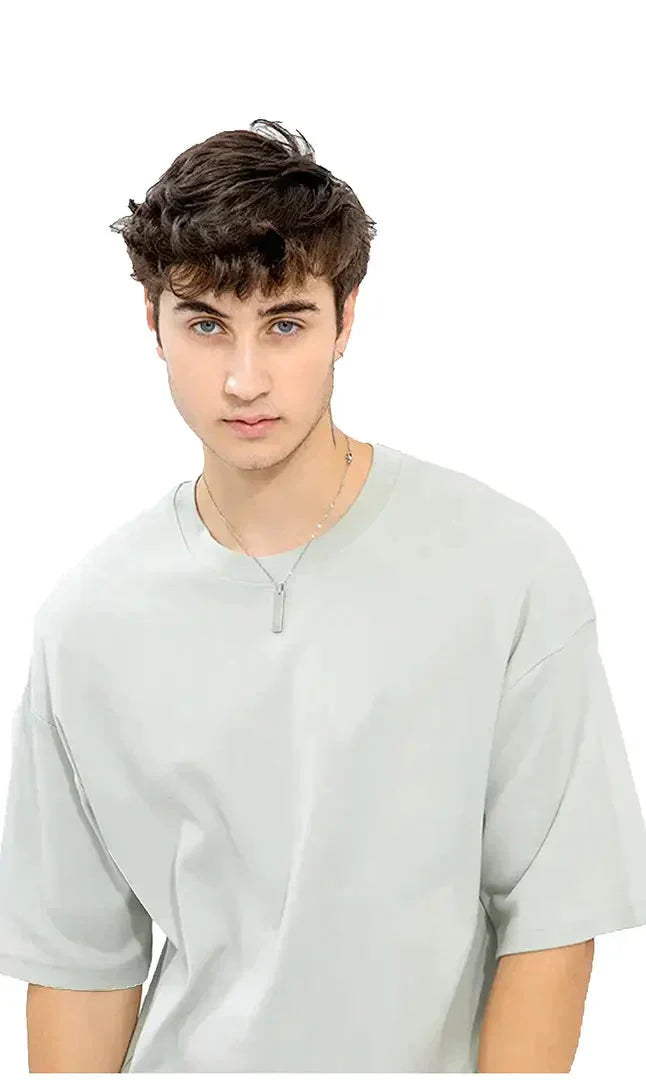 Devinefeather Oversized t Shirt, Drop Shoulder Tshirt, Baggy Tshirt for Men simsim