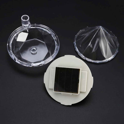 Diamond Shaped Solar Garden Lights (4 Pc)