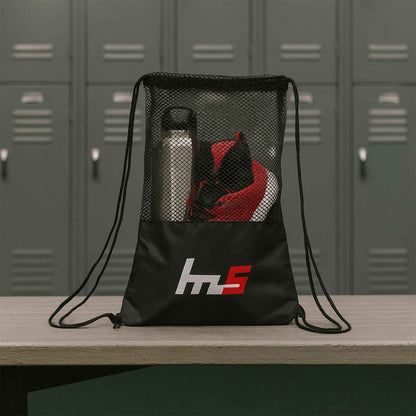 Mesh Drawstring Gym Sack – Breathable Sports Backpack (1 Pc)