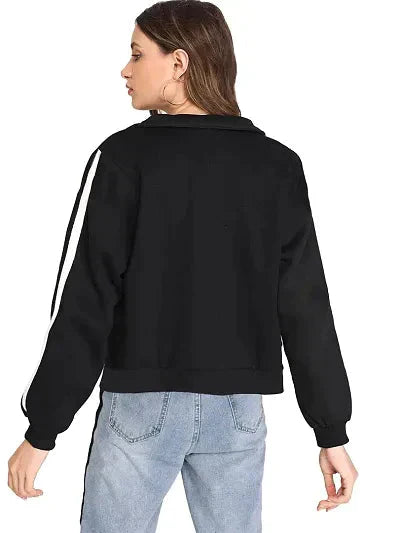 Fabricorn Women's Cotton Collar Neck Sweatshirts 