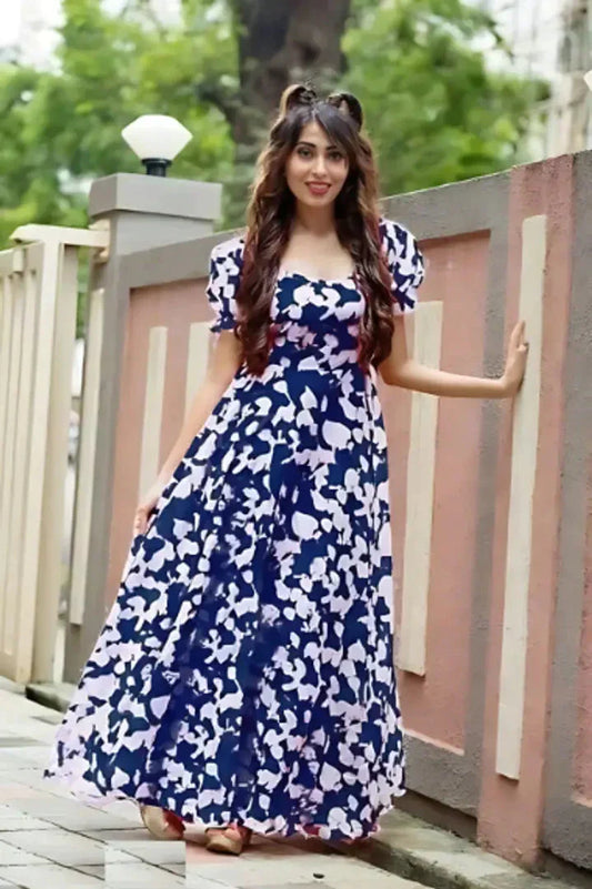 Fancy Georgette Gown For Women simsim