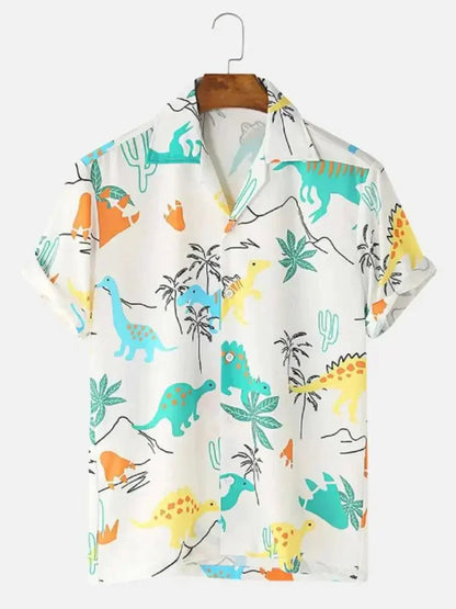 Half sleeve printed shirt simsim