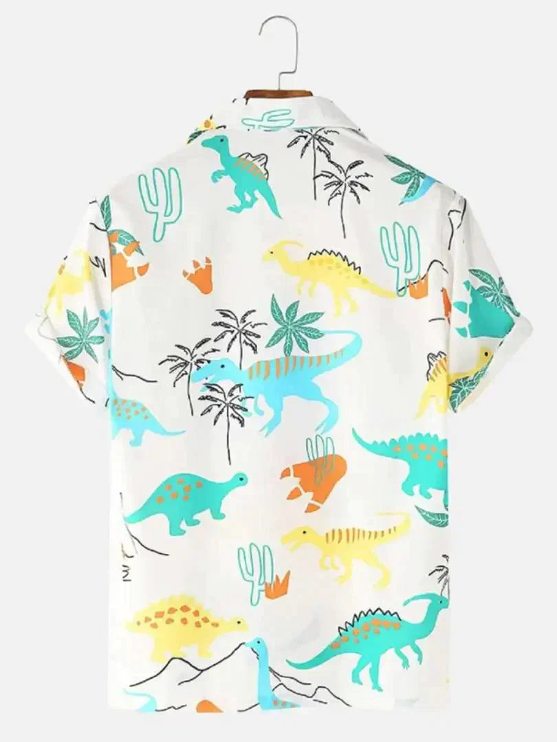 Half sleeve printed shirt simsim