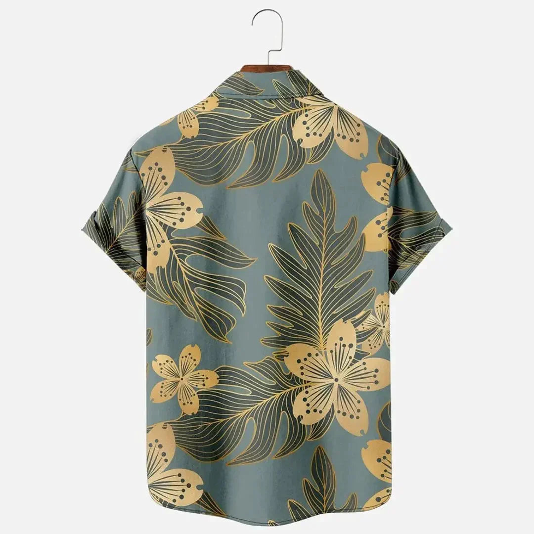 Half sleeve printed shirt simsim