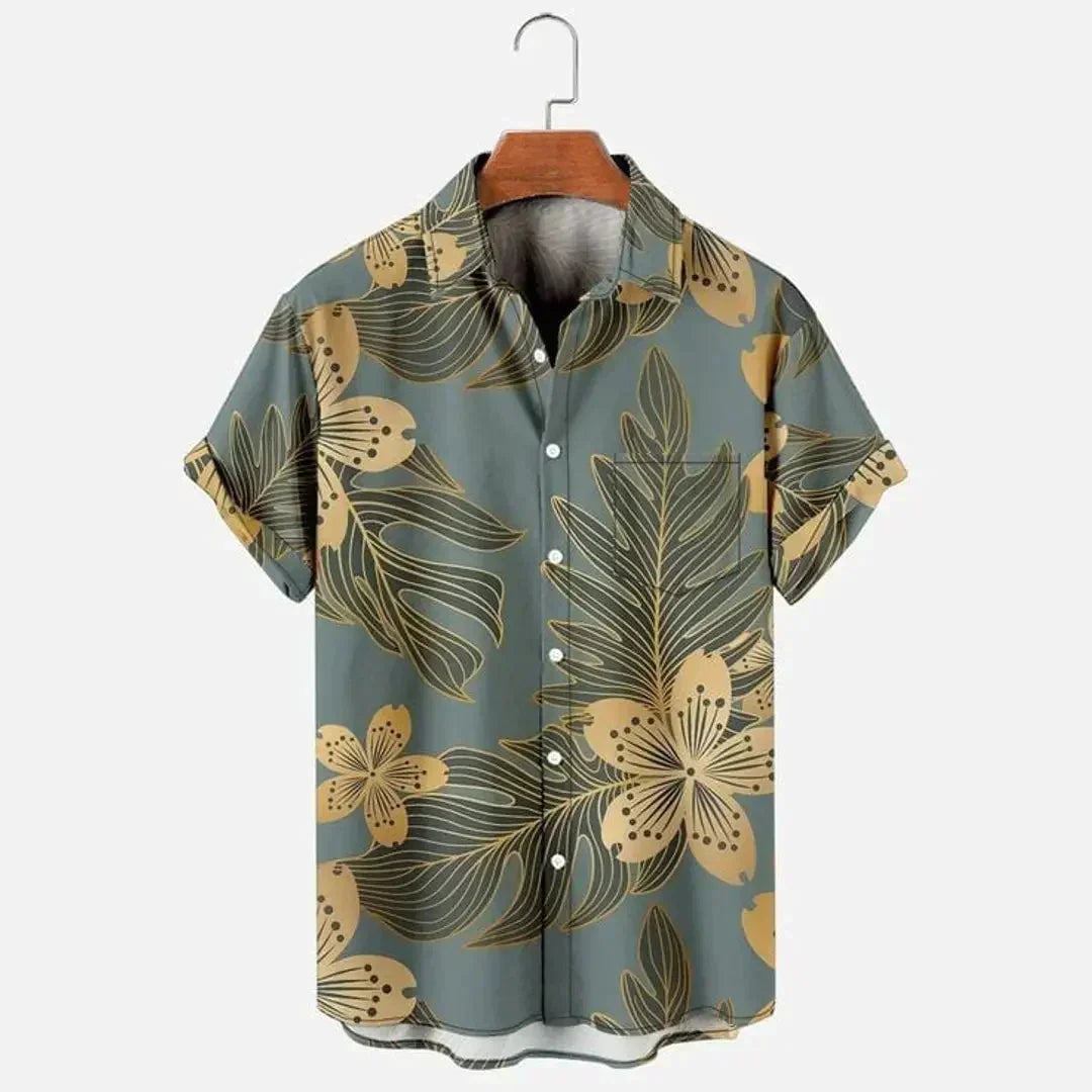 Half sleeve printed shirt simsim