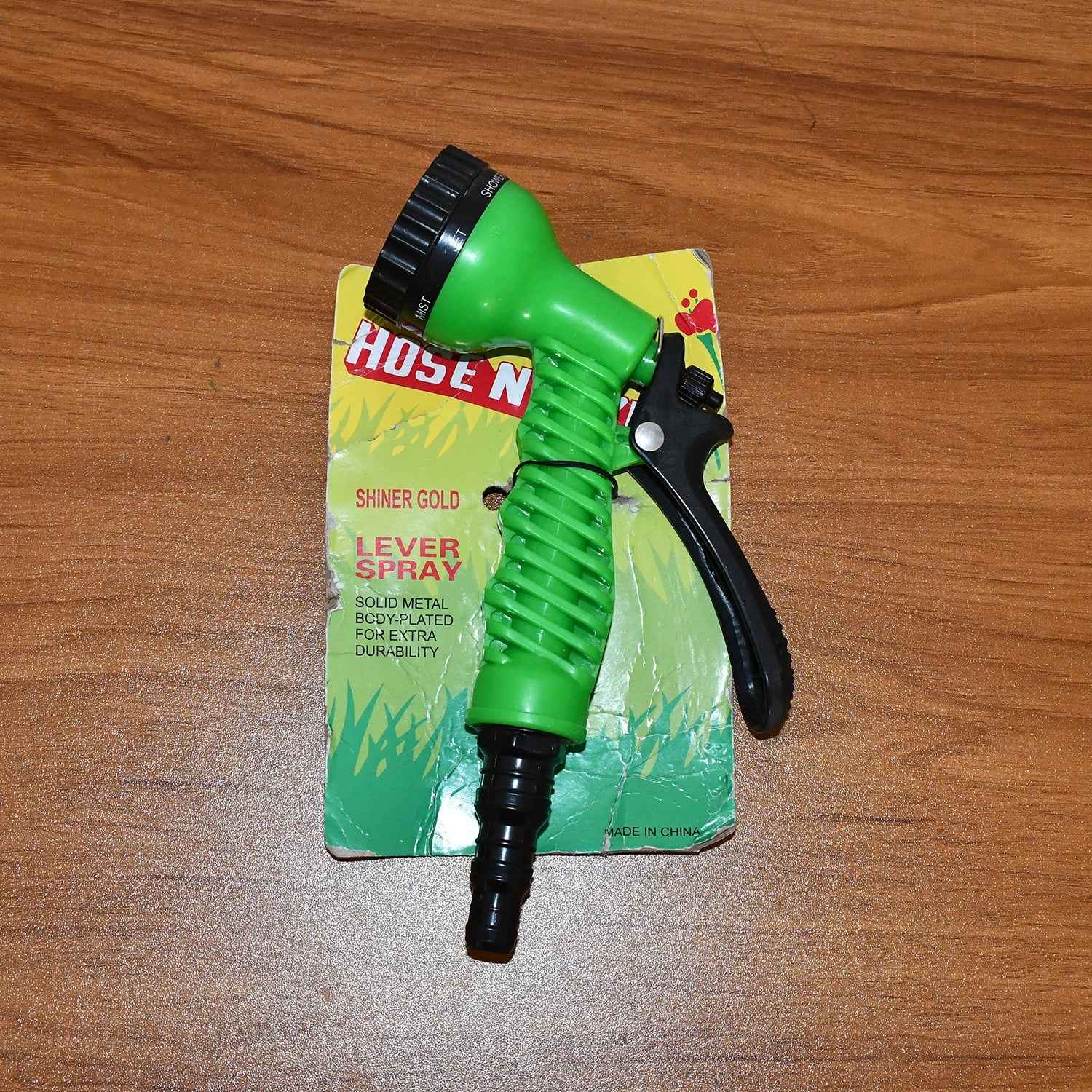 Multi-Pattern Garden Hose Spray Nozzle (1 Pc)