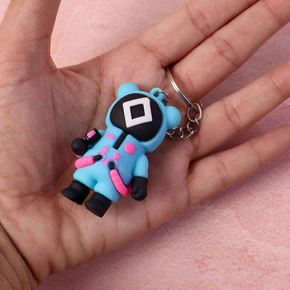 Cute Character-Themed Soft Silicone Keychain (Mix Desgin / 1 Pc)