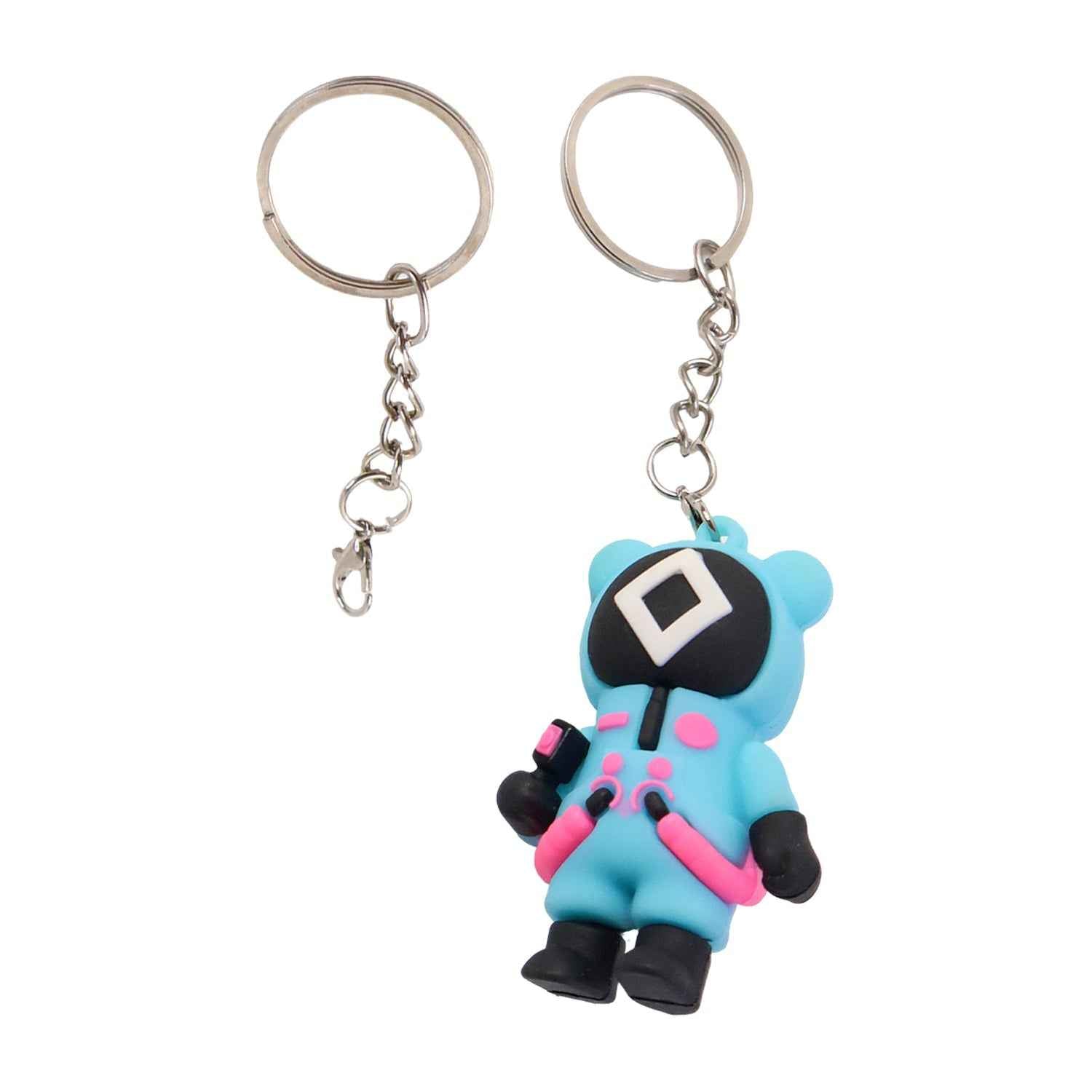 Cute Character-Themed Soft Silicone Keychain (Mix Desgin / 1 Pc)