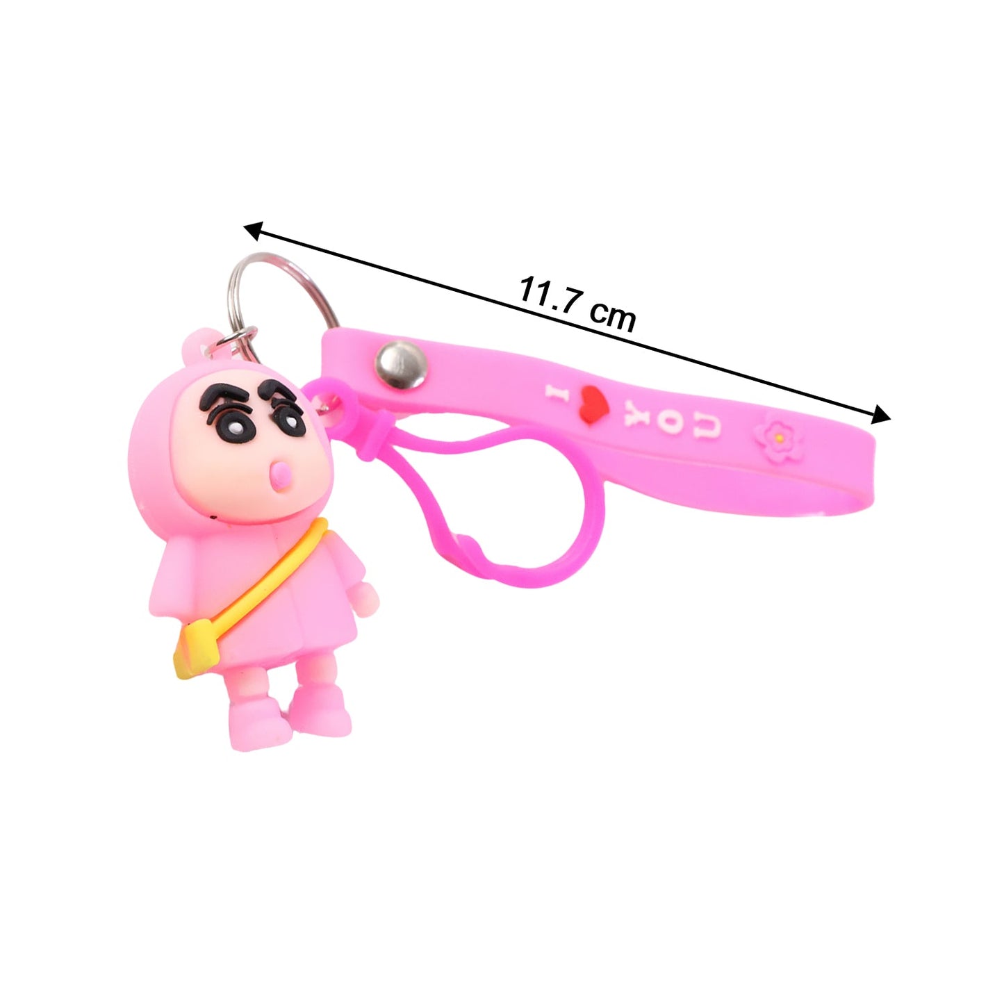 Cute Cartoon Doll Figure Keychain (1 Pc)
