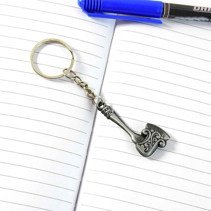 Stylish Axe Shape Metal Keychain (1 Pc)