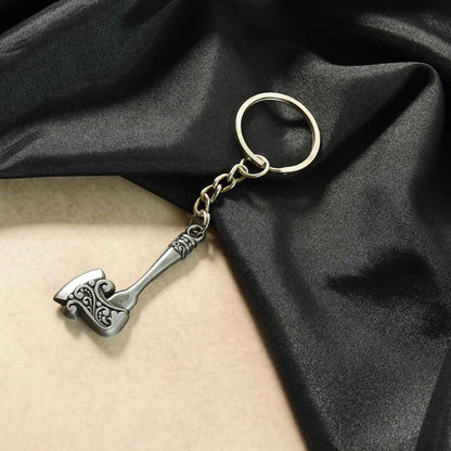 Stylish Axe Shape Metal Keychain (1 Pc)