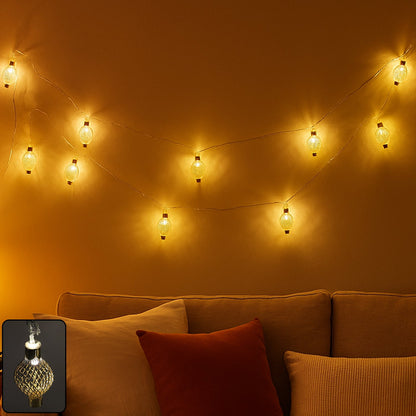 LED Metal Ball String Light