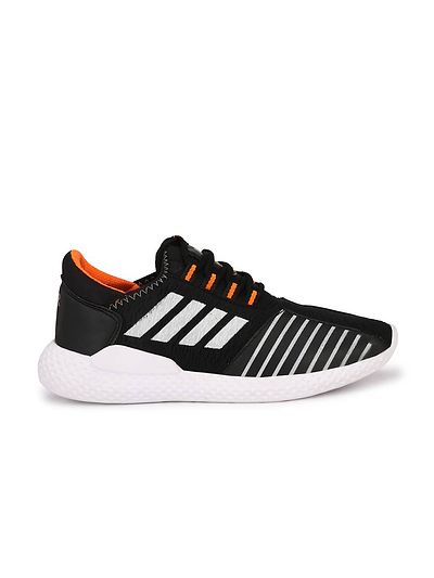 Light Weight Black Good Quality Running Shoes 