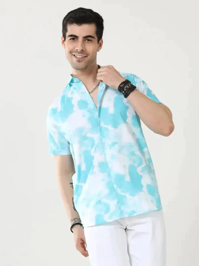 Mens casual printed shirt simsim