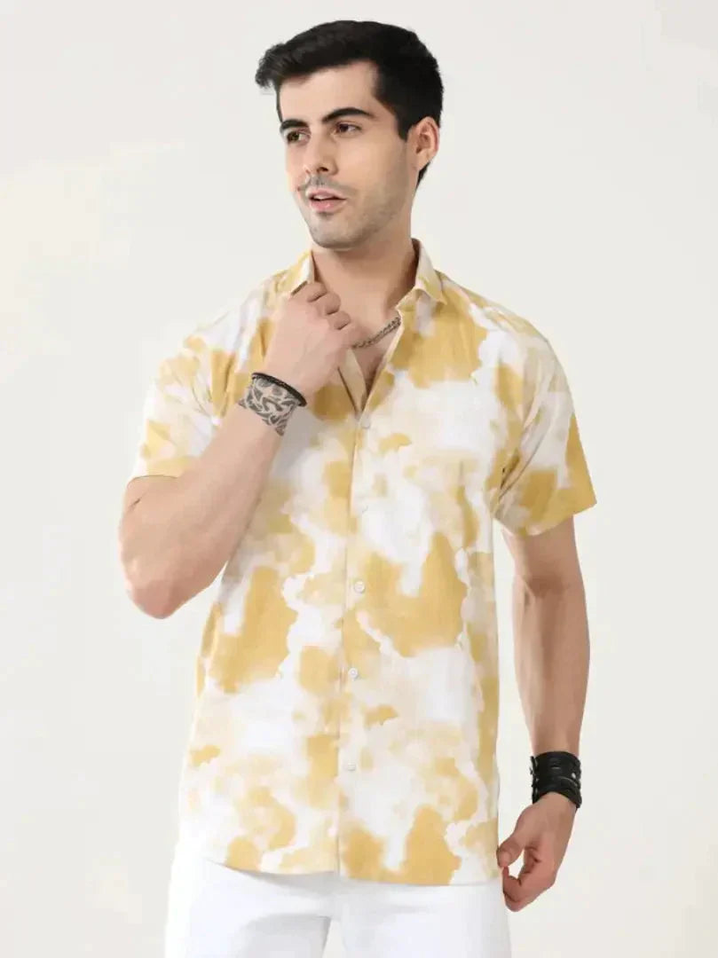 Mens casual printed shirt simsim