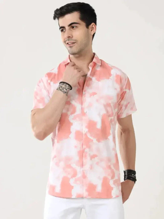 Mens casual printed shirt simsim