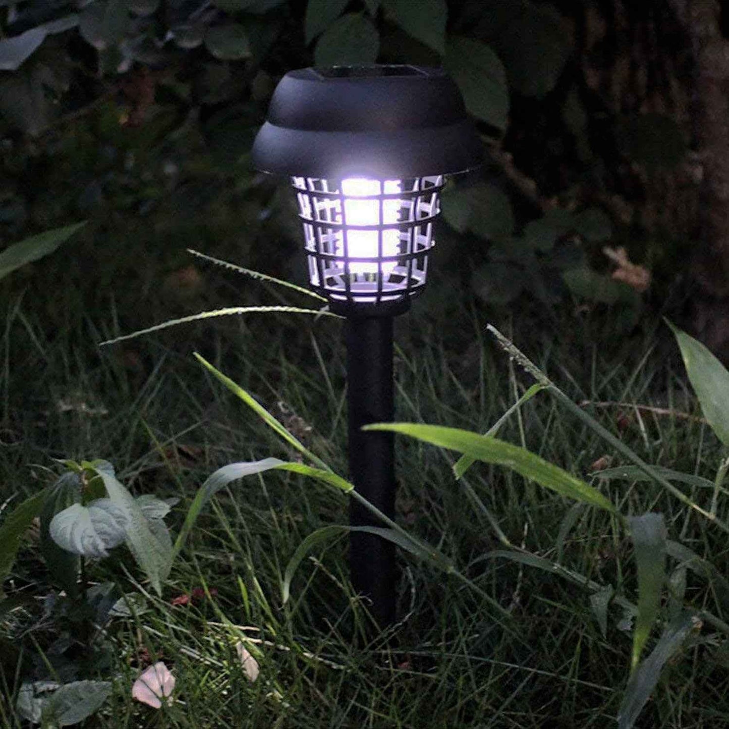 Solar Garden LED Bug Zapper Stake Light (1 Pc)