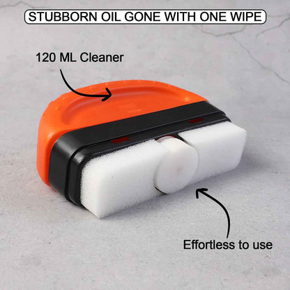 2-in-1 Car Oil Film Cleaning Brush