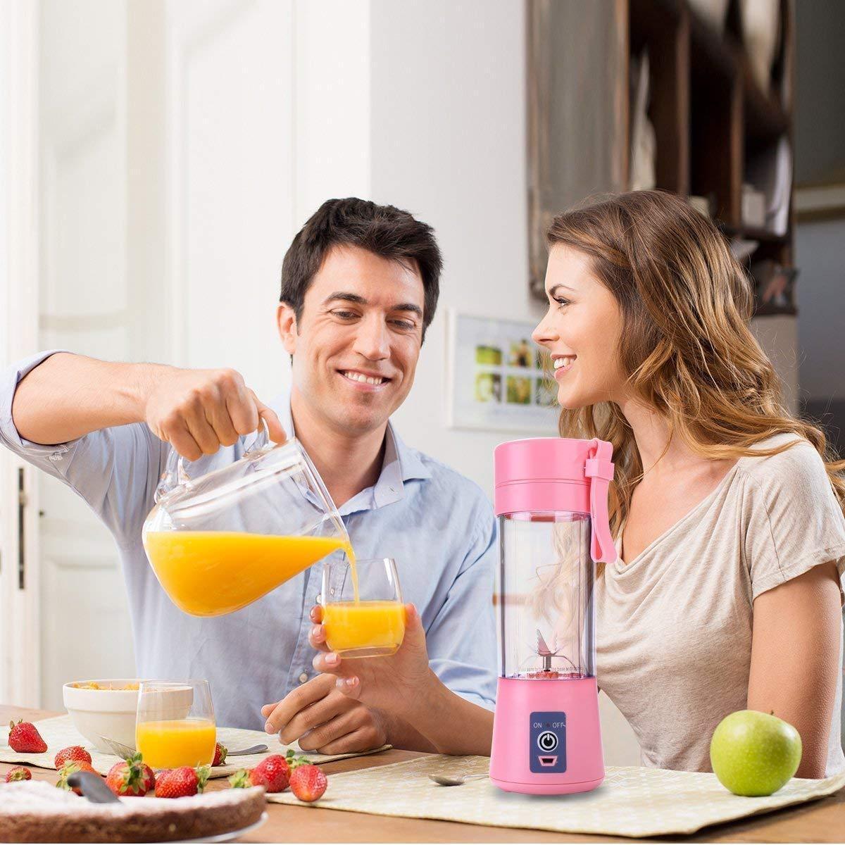 Portable Electric USB Juice Maker Bottle