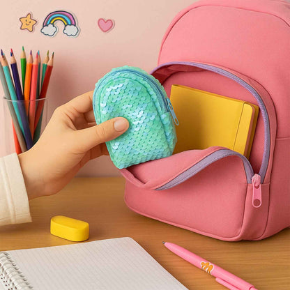 Mini Sequin Zipper Pouch - (1 Pc)