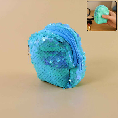Mini Sequin Zipper Pouch - (1 Pc)