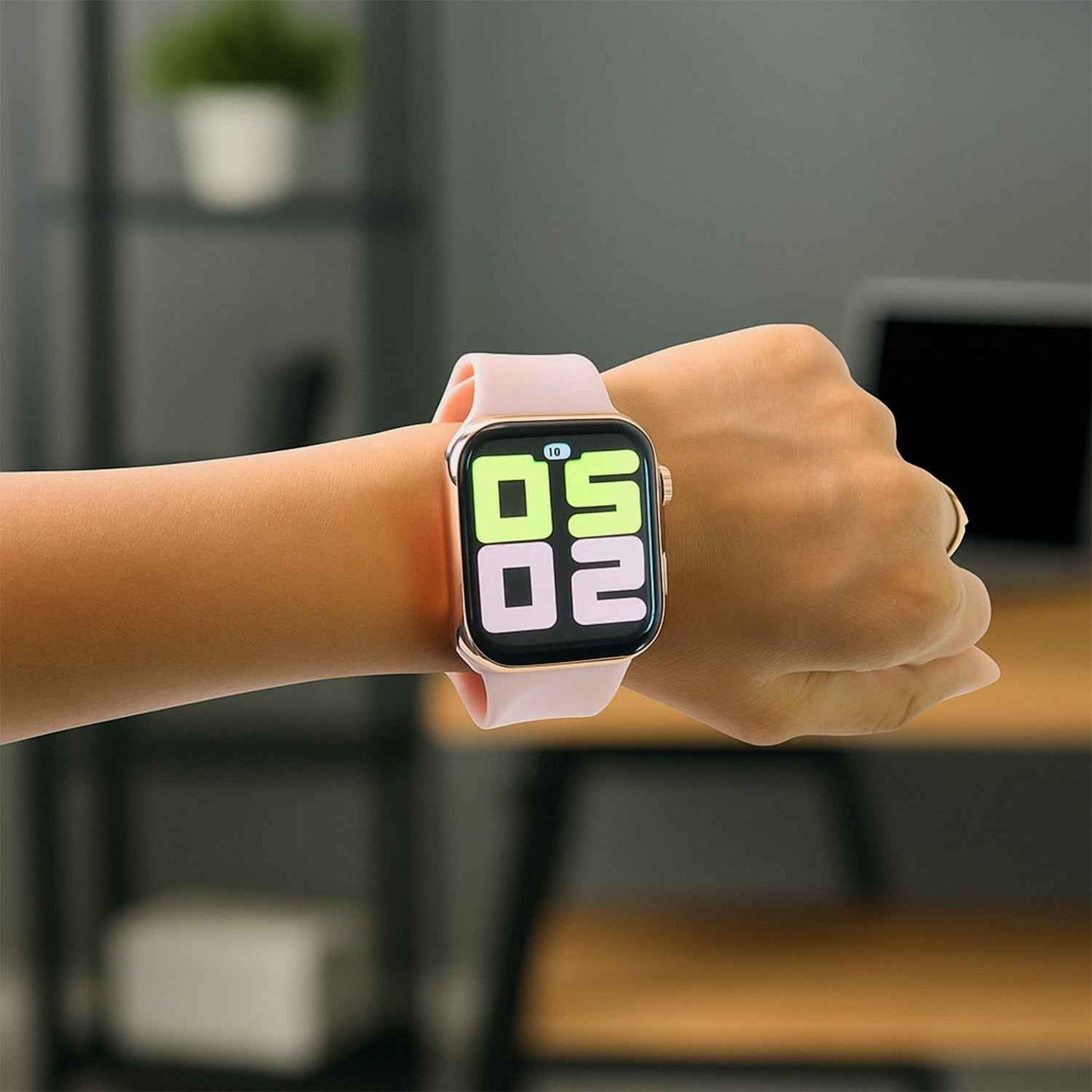 T700S Large Display Wireless Charging Smart watch (1 Pc)