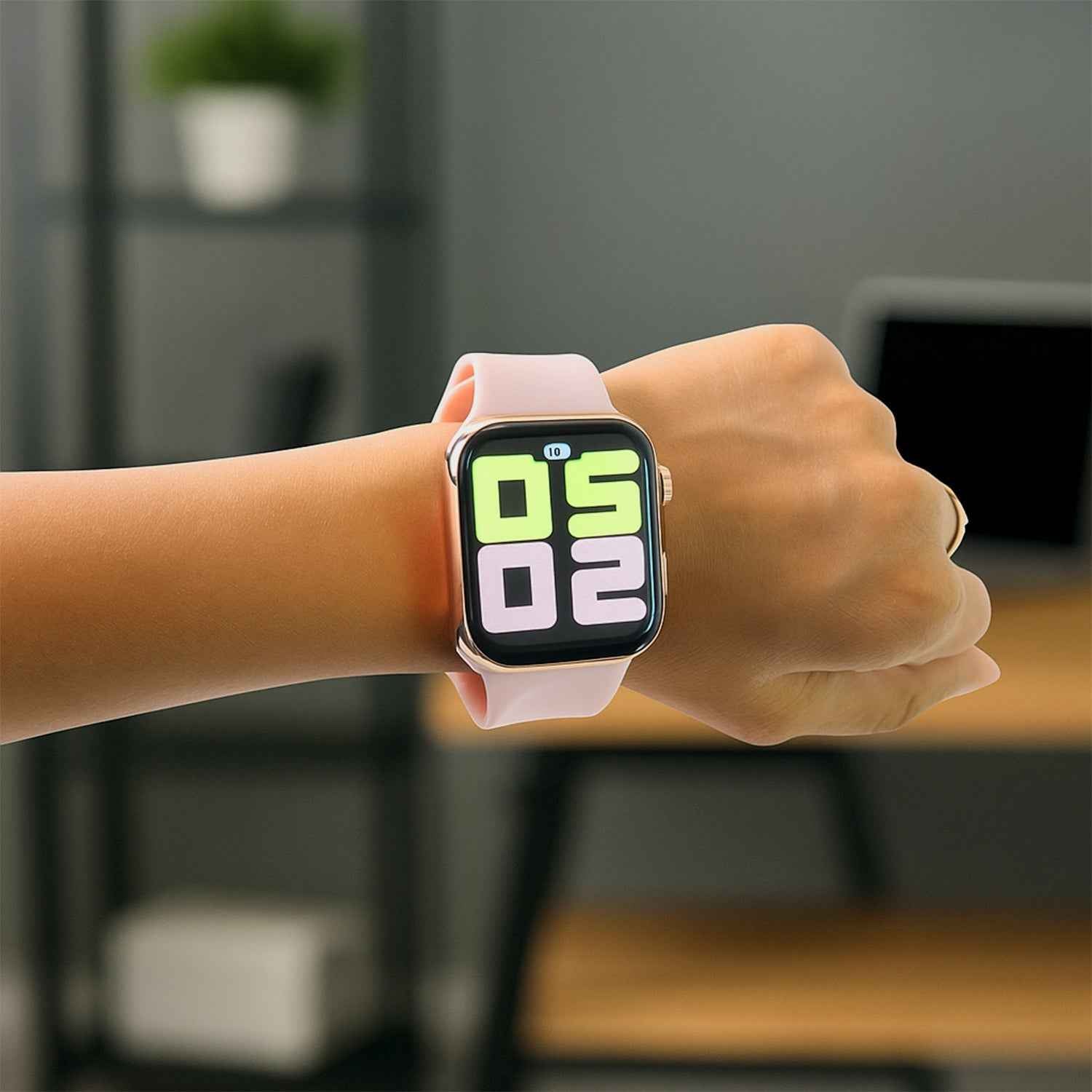 T700S Large Display Wireless Charging Smart watch (1 Pc)