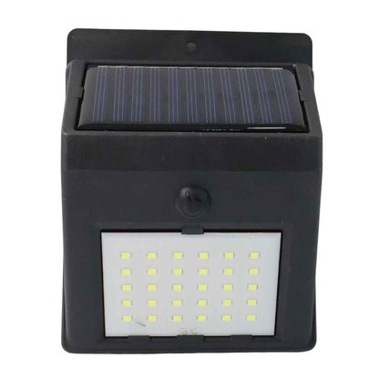 Solar Powered LED Wall Light - (1 Pc)