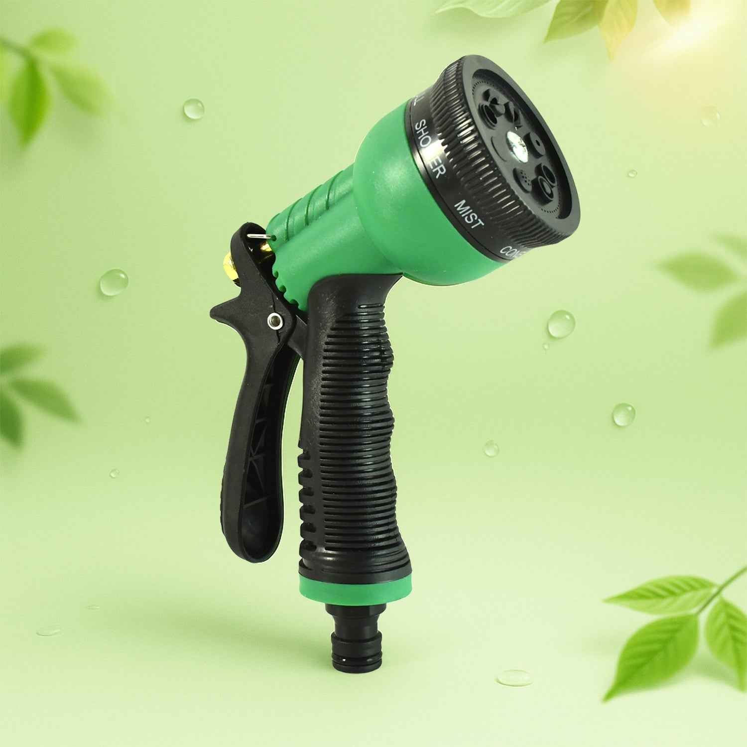 Multi-Pattern Garden Hose Spray Nozzle (1 Pc)