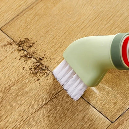 Multipurpose Bottle-Connectable Cleaning Brush with Built-In Scraper (1 Pc)