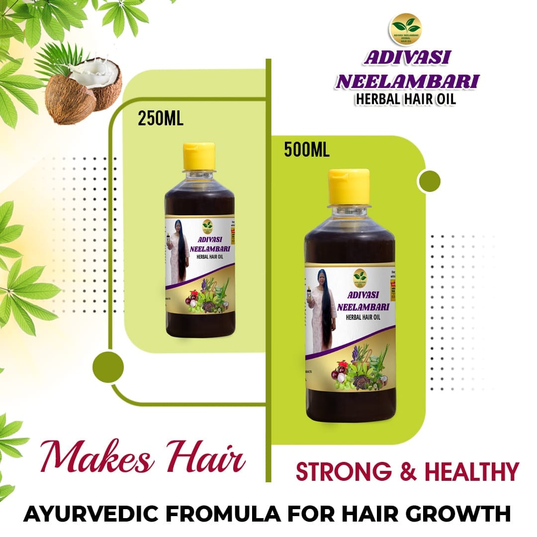 Adivasi Neelgiri Herbal Hair Oil (Pack of 2)