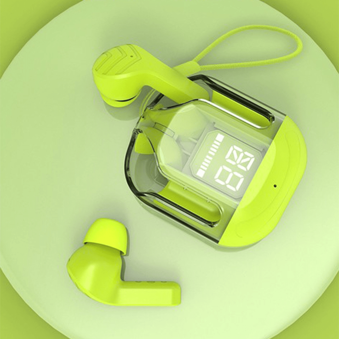 Air-31 Transparent Mini Wireless Earbuds