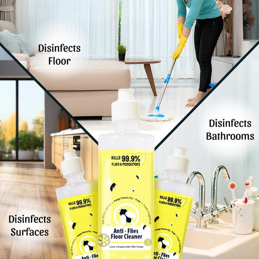 All-Natural Ant & Fly Repellent Floor Cleaner (Pack of 2)