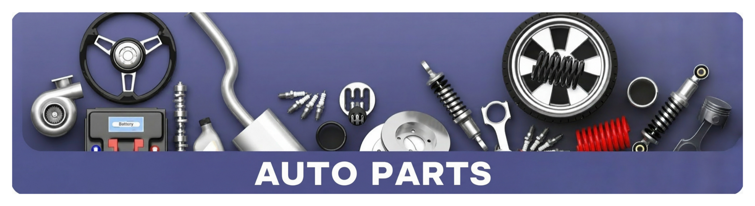 Auto Parts - no white borders