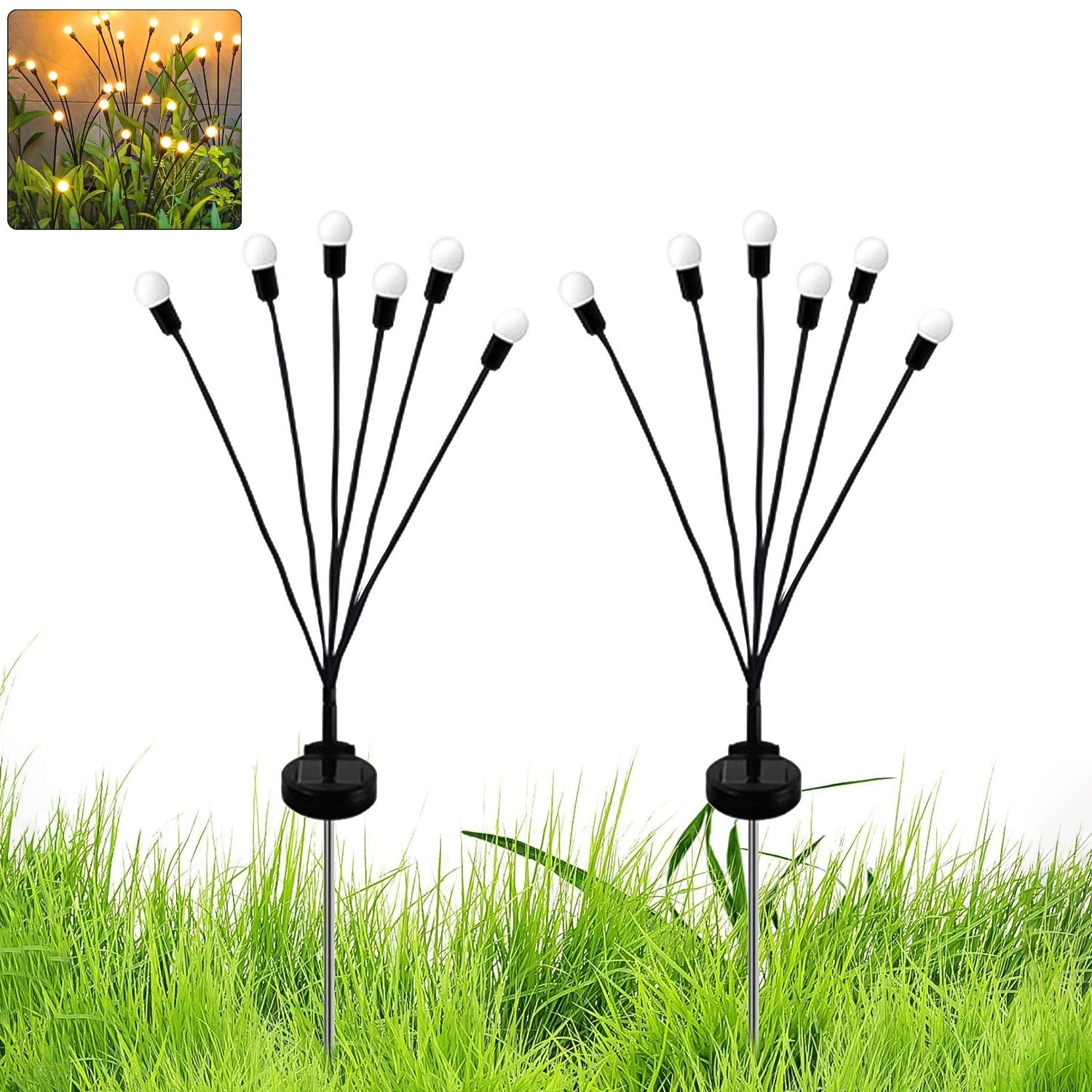 Firefly Effect Solar Garden Lights