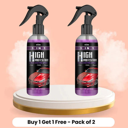 Car Ceramic Coating Spray (Buy 1 Get 1 Free)