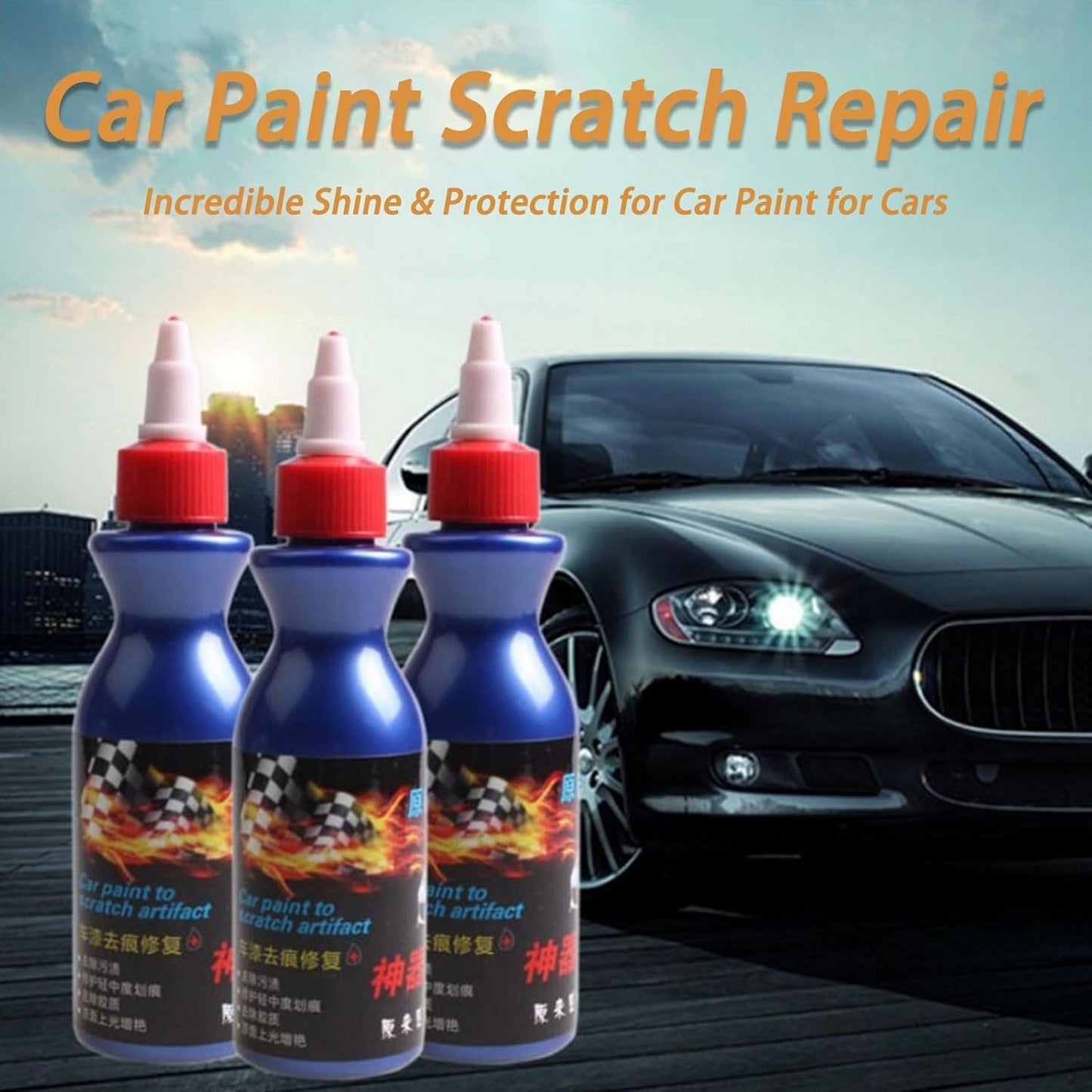 Car Scratch Repair Wax (Buy 1 Get 1 Free)