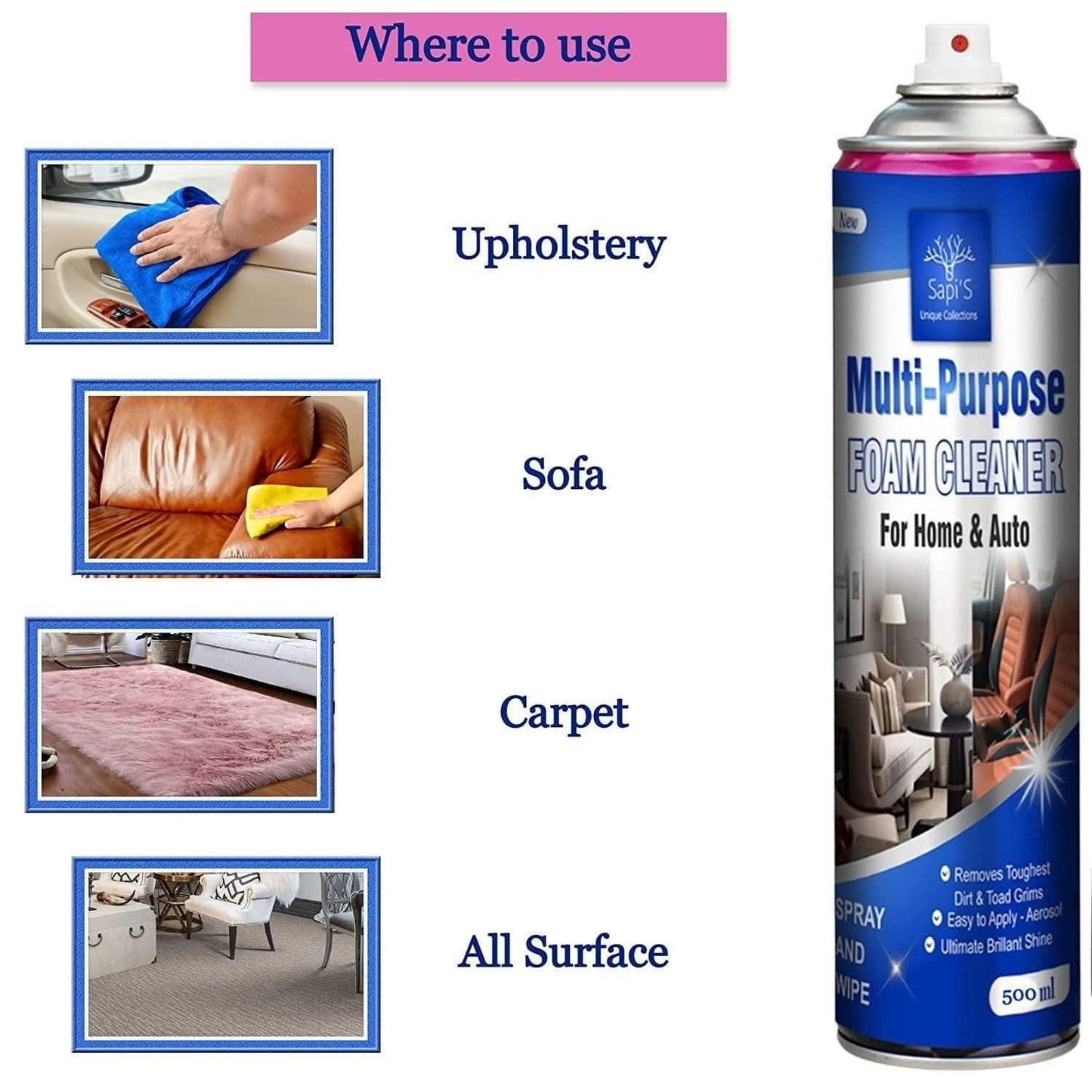 Multipurpose Foam Cleaner