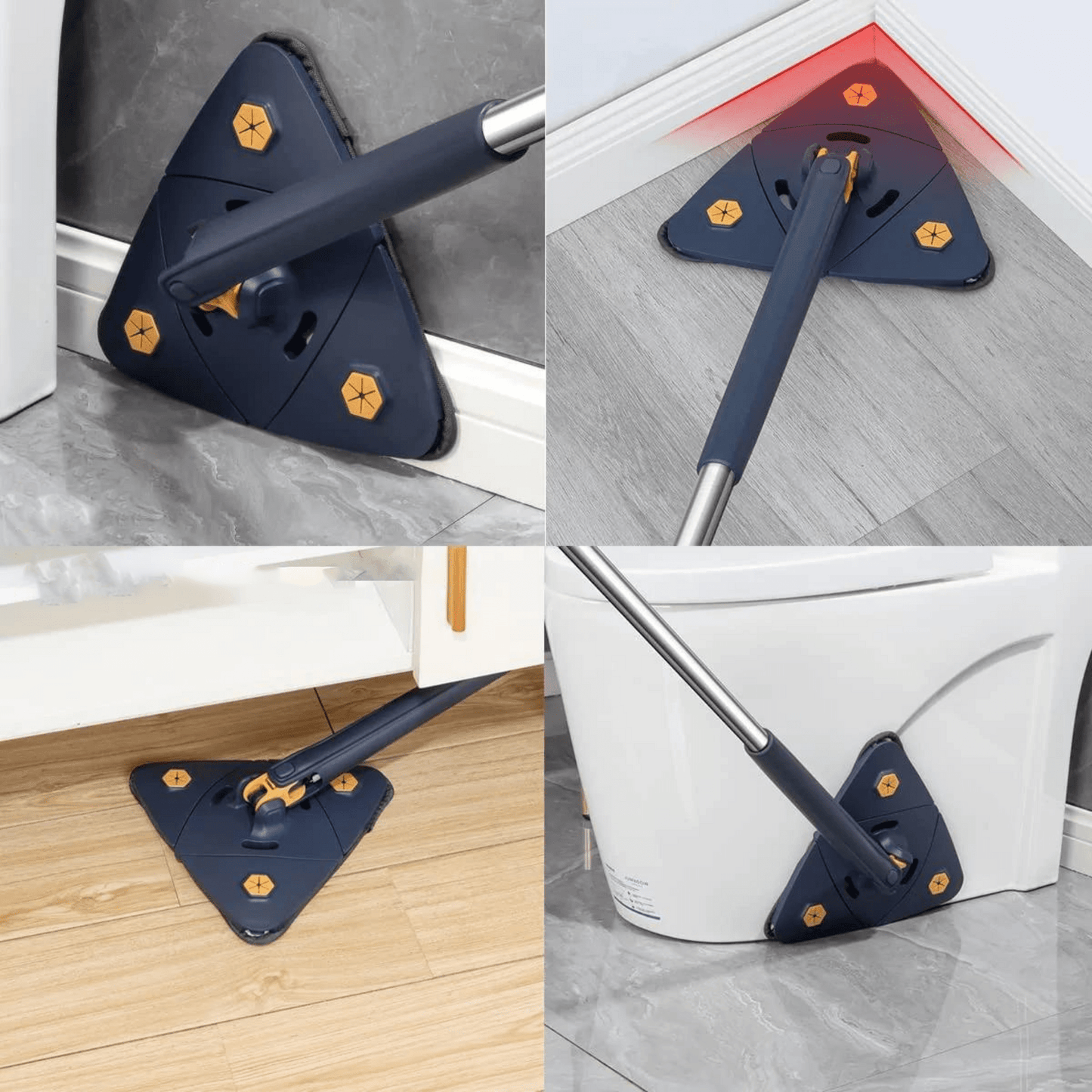 Moptrio™️ Multifunctional Triangular Mop