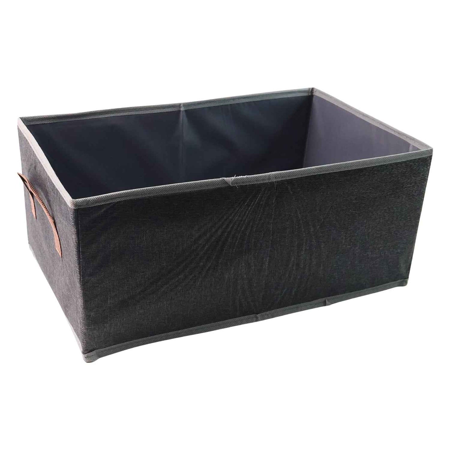 Foldable Rectangular Storage Box with Handle (46x28 cm / 1 Pc)
