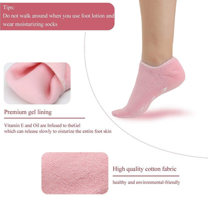 Crack Heal Silicon Spa Gel Socks