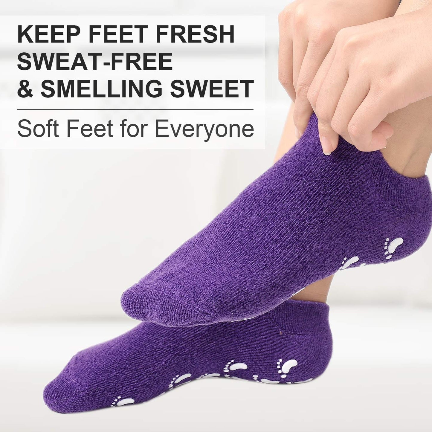 Crack Heal Silicon Spa Gel Socks