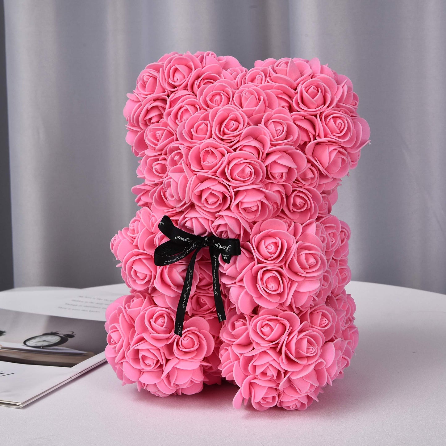 Cute Teddy Bear Toy Lovely Rose Bear Soft Toy - Snooxi™ Deep Pink Snooxi™ Zaavio®